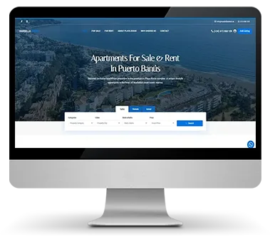 Site internet Puerto Banus Marbella